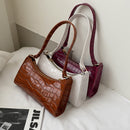 Fashion Exquisite Shopping Bag Retro Casual Women Totes Shoulder Bags Female Leather Solid Color Chain Handbag for Women 2022