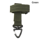 Multi-purpose Outdoor Tactical Gear Clip Secure Pocket Belt Keychain Webbing Gloves Rope Holder Military Outdoor Accessories