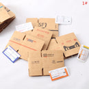 5Pcs/1Set Mini Carton Express Box 1:12 Dollhouse Miniature Express Box Decor Toy Doll House Decor Furniture Accessories