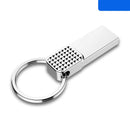 Metal USB Flash Drive Rotation Pen Drive 32GB 64GB 128GB Real Capacity Pendrive USB Memory Stick with Key Chain pendrive 128gb