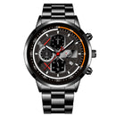Luxury Brand Mens Watches Fashion Men Sports Stainless Steel Quartz Wrist Watch Luminous Clock Man Business Watch часы мужские