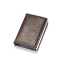 New Men women smart RFID wallet Card Holder fashion purse Aluminum alloy Business Credit Bank Card Holder Casual Mini wallet