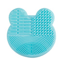 Makeup Brush Cleaner Washing Brush Pad Cleaning Mat Cosmetic Brush Cleaner Universal Make up Tool Scrubber Box