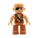 Big Size Action Figures City Princess Policemen Family Building Block Doll Character Accessory Toys Assembly Children Kids Gift