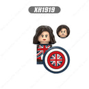 X0328 heroes blocks Disney anime movies X1833 X1835 X1836 mini action toy figures Assembly Toys bricks kids collection gifts