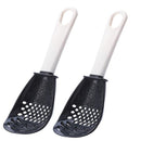 New Multifunctional Kitchen Cooking Spoon Heat-resistant Hanging Hole Innovative Potato Garlic Press Colander Innovative kitchen