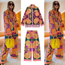 New Fashion Print Elegant Women&
