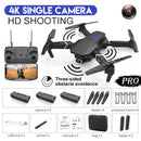 2022 New LSRC Quadcopter E88-525 Pro WIFI FPV Drone With Wide Angle HD 4K Camera Height Hold Avoidance RC Foldable Dron Gift Toy