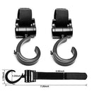 2PCS Baby Stroller Hook Multi Purpose Pram Hook Baby Stroller Accessories Shopping Prop Hanger Baby Bag Shopping Pram Hook