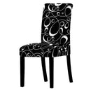Spandex Chair Cover Stretch Home Dining Elastic Floral Print Chair Covers Multifunctional Spandex Elastic Cloth Universal Size