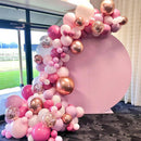 Macaron Pink Rose Balloon Garland Arch Kit Birthday Party Decorations Kids Latex Baloon Baby Shower Decor Globos
