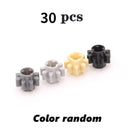 MOC Gear Series Gear Rotating Platform Gear Rack and Gear Differential High-tech Parts Small Particles Building Blocks Toys