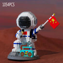 200-2880pcs Mini Micro Rocket Building Blocks Space Moon Satellite Astronaut Diamond Bricks Constructor Toys for Children Gifts