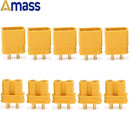 10 x Amass XT60+ XT60H XT30U XT90H Plug Connector With Sheath Housing 5 Male 5 Female (5 Pair )