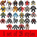 New Toy Wolverine Heroes Building Blocks Figures Sets Christmas Toys For Children Gifts