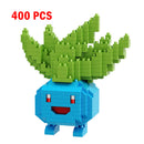 Pokemon Small Building Pokemon Blocks Small Cartoon Picachu Animal Model Education Game Graphics Pokemon Toys For Kids Birthday