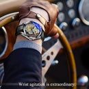 2022 New Men Watch Skeleton Automatic quartz Watch Gold Skeleton Vintage Man Watch Mens Watches Top Brand Luxury часы мужские