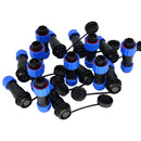 Waterproof connector SP1610 IP68 cable connector plug & socket Male and Female SP16 2Pin 3Pin 4Pin 5Pin 6Pin 7Pin 9Pin