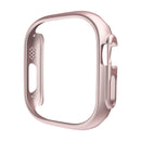 Watch Cover For Apple Watch Ultra 49mm Hard PC Protective Case Hollow Frame Bumper for iwatch Ultra 49mm SmartWatch
