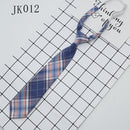 Shirt Necktie Women College Style JK Plaid Uniform Detachable Collars Removable Ties Apparel Accessories галстук женский