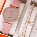 2022 New Watch Women Fashion Casual Leather Belt Watches Simple Ladies Round Dial Quartz Wristwatches Dress Clock Reloj Mujer