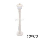 Marumine Traffic Road Sign Light Lamp Block Brick City Street View Accessories Signpost Barrier Speed Limit Indicator Warning