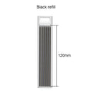 Solid Carpenter Pencil Set Built-in Sharpener with 6 Refill Leads Mechanical Pencil Marking Tool Kit for Woodworking Architect
