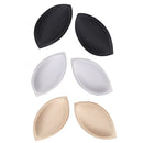 6pcs/3pair Sponge Bra Pads Push Up Breast Enhancer Removeable Bra Padding Inserts Cups for Swimsuit Bikini Padding Intimates