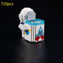 200-2880pcs Mini Micro Rocket Building Blocks Space Moon Satellite Astronaut Diamond Bricks Constructor Toys for Children Gifts