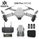 KBDFA E88 Pro Quadcopter 4K HD WIFI FPV Drone 1080P Camera Height Hold RC Foldable Quadcopter Dron Rc Helicopter Drone Gift Toy