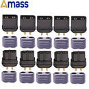 10 x Amass XT60+ XT60H XT30U XT90H Plug Connector With Sheath Housing 5 Male 5 Female (5 Pair )
