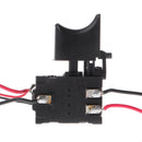 Electric Drill Dustproof Speed Control Push Button Trigger Switch DC 7.2-24V Hot