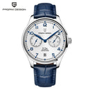 PAGANI DESIGN 41MM Pilot Watch Sapphire Glass Power Reserve Automatic Mechanical Watches Men&