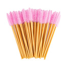 100/50Pcs Disposable Eyelash Brushes Eyelashes Extension Tools Eyebrow Brush Mascara Wands Applicator Spoolers Eye Lash Cosmetic