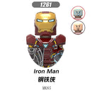 XH1261 Building Blocks Disney Anime Bricks Mini Action Toy Figures Assemble Blocks Kids Child Toys Gift