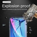 4Pcs Tempered Glass for IPhone 11 14 X XR XS MAX 7 8 Plus Screen Protectors for IPhone 13 Pro Max 12 Mini SE 9D Full Cover Glass