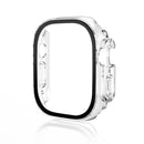 Glass+case For Apple Watch Ultra 49mm strap smartwatch PC Bumper+Screen Protector Tempered Cover iwatch series band Accessories
