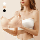 Strapless Bra Large Size Thin Section Gather Lace Non-Slip Bras Invisible Bra Lift Push Up Beautiful Back Women&
