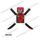 WM blocks 6052 6055 6056 6061 6063 6068 6071 6132 Disney anime bricks mini action toy figures Assemble blocks kids toys gifts