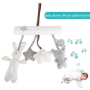 Infant Toddler Rattles Toys For Baby Stroller Crib Soft Rabbit Bear Style Pram Hanging Toys Plush Appease Doll Bed Accessories