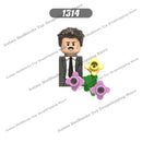 XH heroes bricks X1345 X1335 Disney anime mini action toy figures building blocks Assembly Toys bricks kids collection gifts