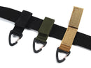 Multi-purpose Nylon Gloves Hook Work Gloves Safety Clip Outdoor Tactical Climbing Rope Camping Hanging Buck Outdoor Camping