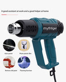 Heat Gun 2000W Professional Hot Air Gun with 2 Temperature Modes Hands-Free Stand Built-in Ideal for Stripping Paints Soldering