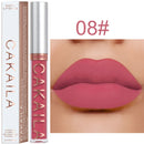 Sexy Long Lasting Velvet Matte Lip Gloss Liquid Lipstick Lip Makeup Women Beauty Red Nonstick Cup Waterproof Lip Gloss YZL2