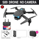 2022 New Mini Drone S89 pro 4k Profesional HD Dual Camera WiFi Fpv Drones Height Preservation Rc Helicopters Quadcopter Toys