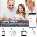 SIXWGH EU wifi Smart Plug Socket Outlet Monitor Timing Function Tuya Smartlife Alexa Google Home Voice control Electrical Socket