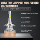 1 Pairs Headlight Bulb H7 LED Headlight Conversion Kit Auto Bulb 50W 25000LM White High Power 6000K Car Accessories