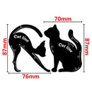 2/4/10 pcs Cat Line Eyeliner Stencils Black Pro Eye Makeup Tool Eye Template Shaper Model Easy To Make Up Simple Tool Set Guide