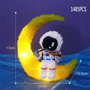 200-2880pcs Mini Micro Rocket Building Blocks Space Moon Satellite Astronaut Diamond Bricks Constructor Toys for Children Gifts