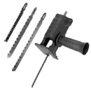 Electric Drill Modified To Electric Saws Reciprocating Saw Adapter Accessory with Sawblade Power Tool Saws Drill to Jig Saws